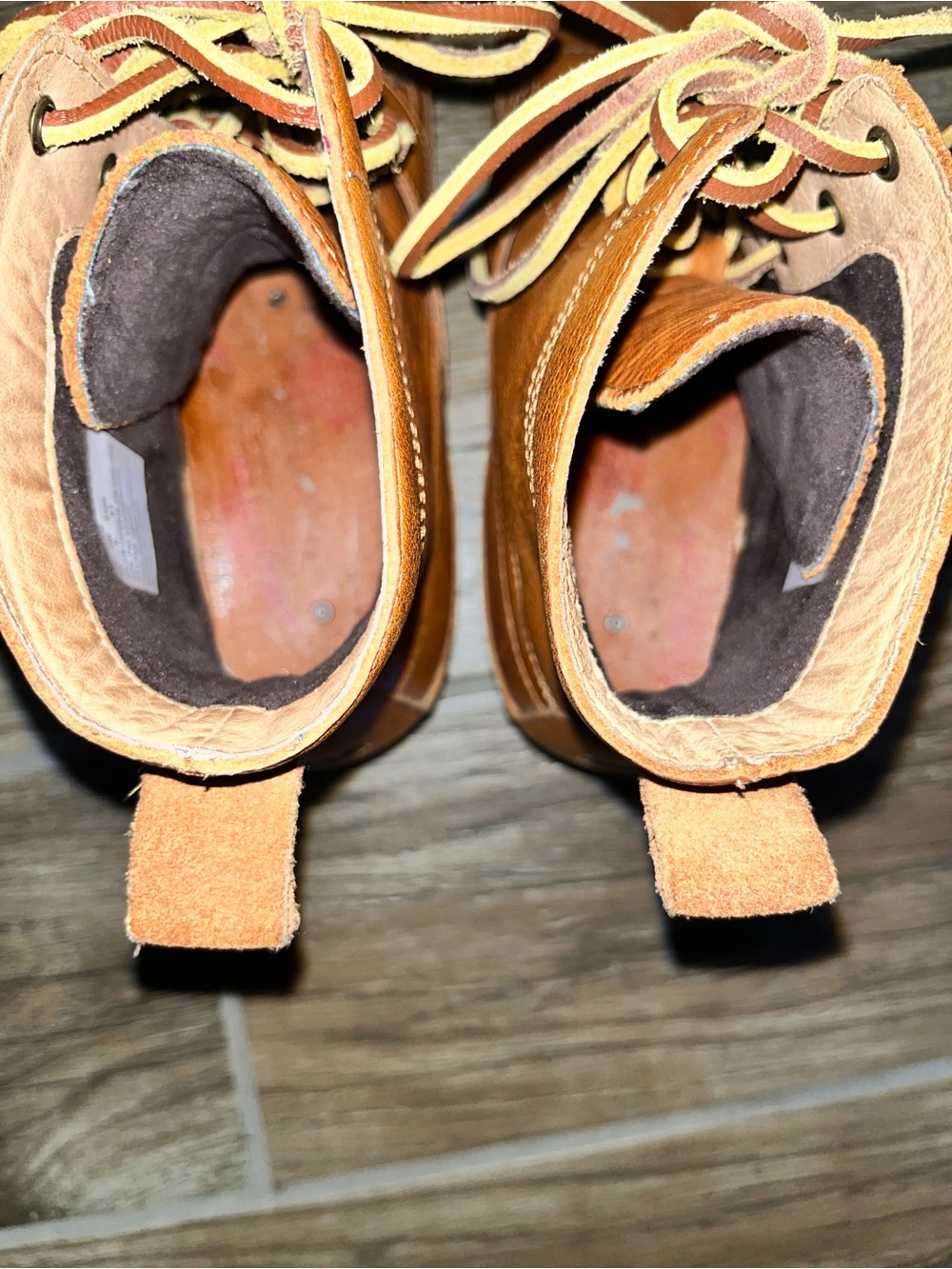 Polo Ralph Lauren Ranger brown tumbled leather boots - Picture 4 of 5